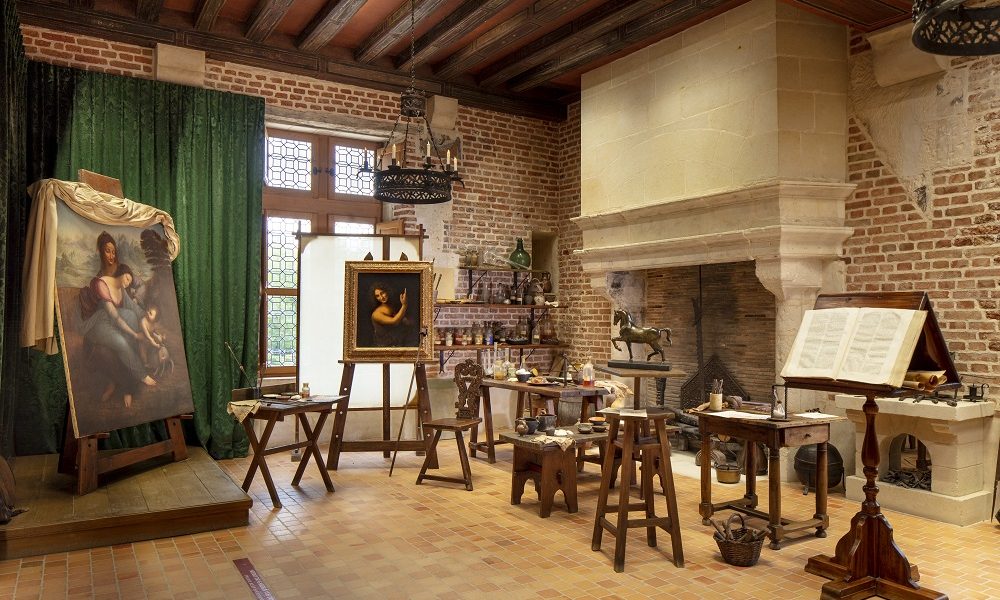 Les ateliers de Léonard de Vinci © Château du Clos Lucé – Parc Leonardo da Vinci, Amboise. Photo Eric Sander (6)