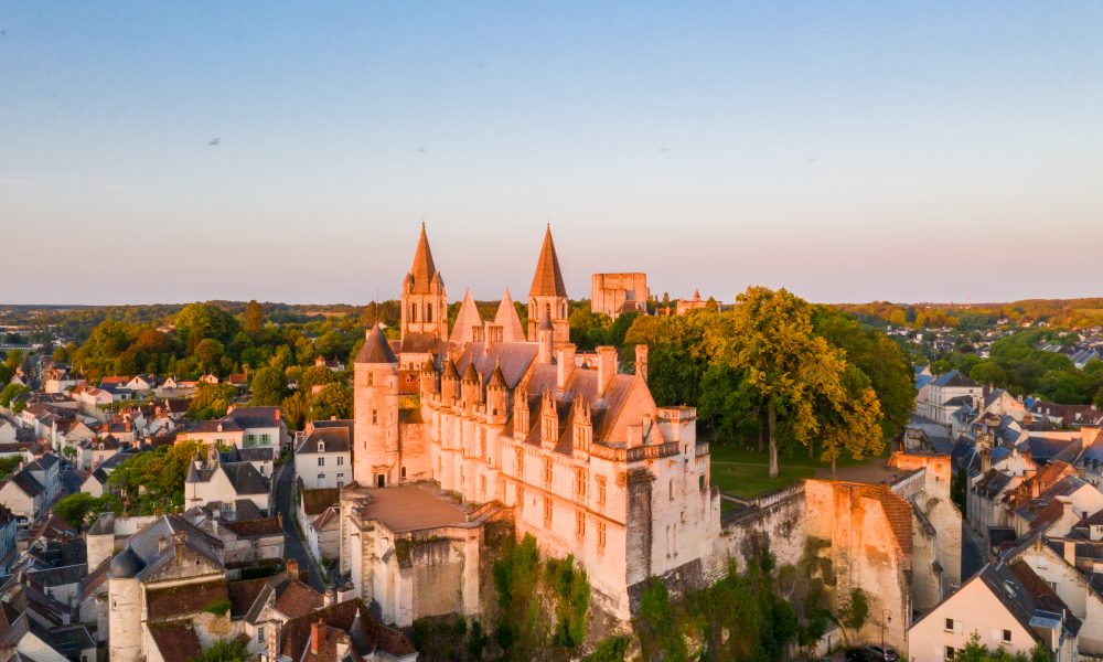 The Royal City of Loches – Loire Valley, France.