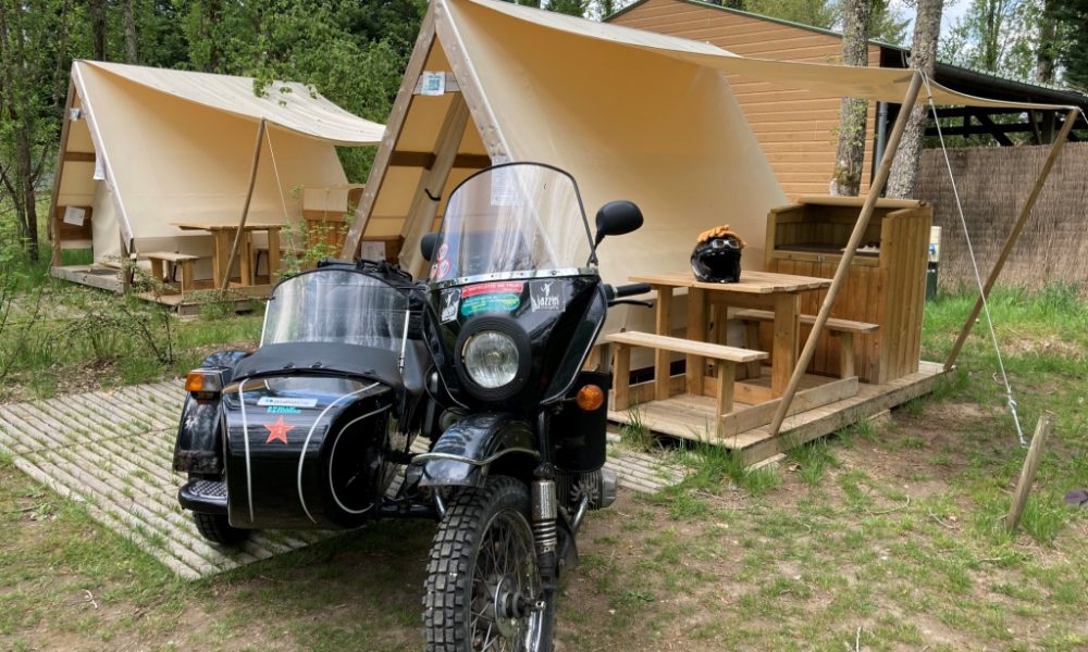 camping sites et paysages-cheverny- rando à moto